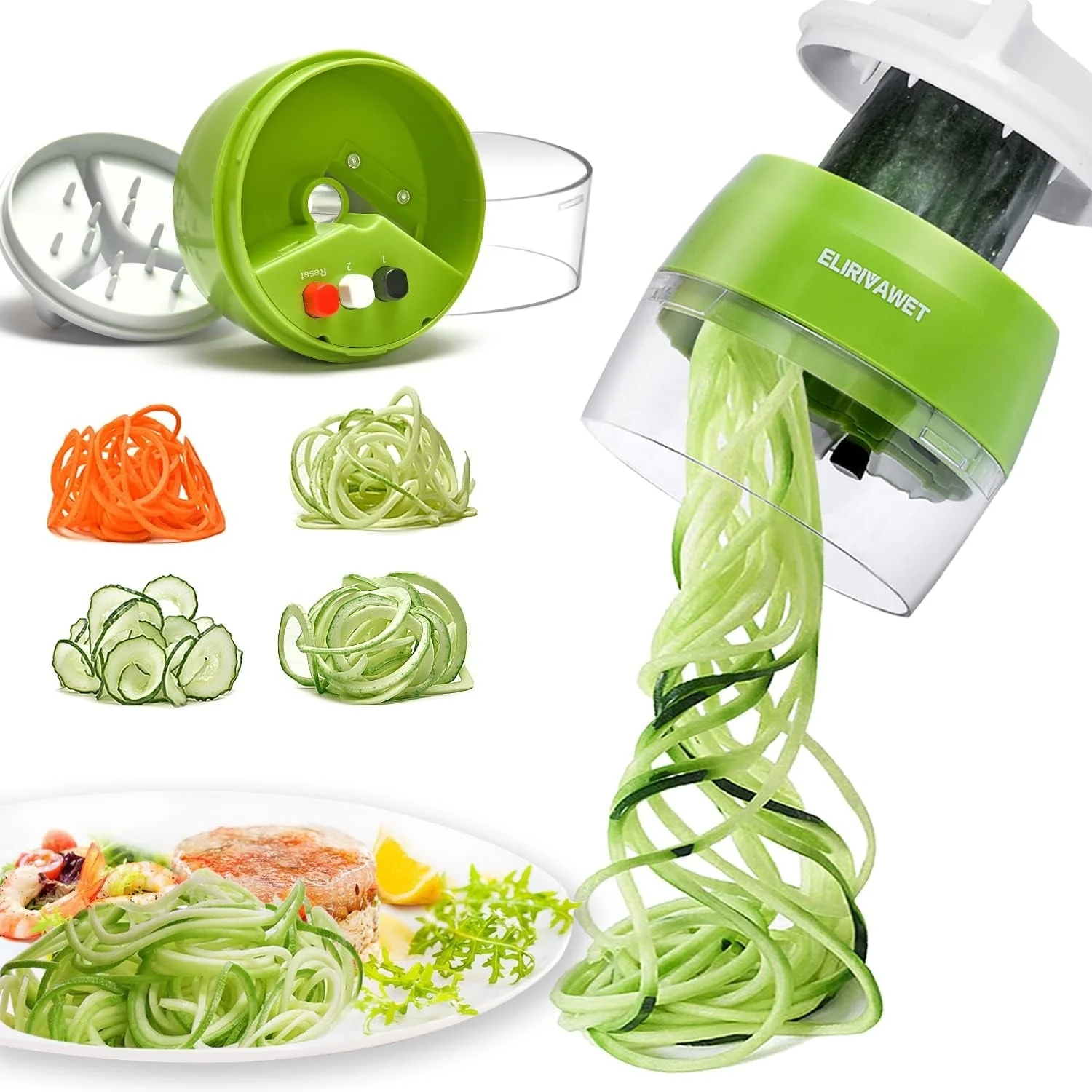 3 In 1 Handheld Vegetable Spiralizer