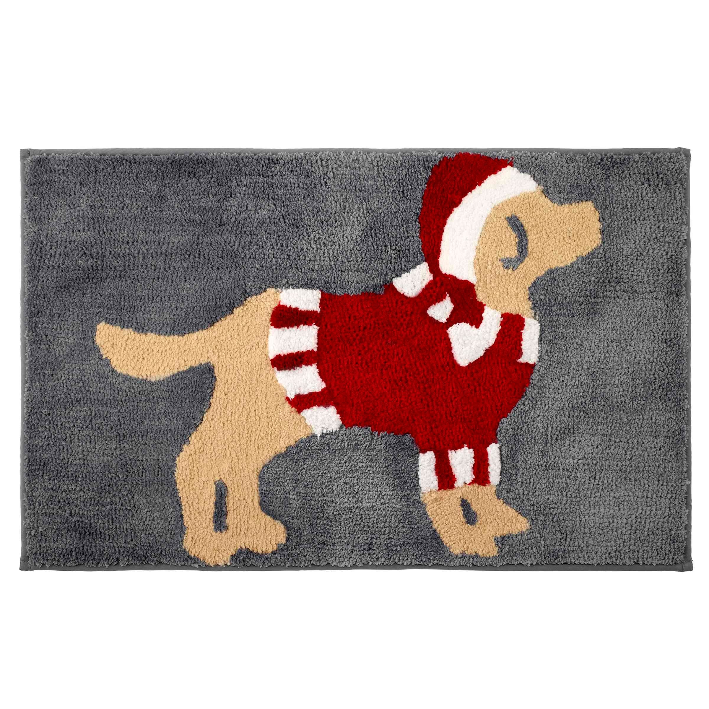 Avanti Linens Christmas Dog Rug