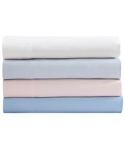 Laura Ashley T800 Cotton Sateen Solid Sheet Set