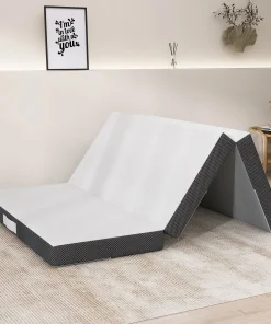 4 Inch Tri-fold Cooling Memory Foam Mattress