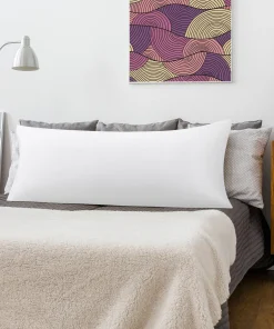 Cotton Body Pillowcase 1Pcs Soft with Envelope