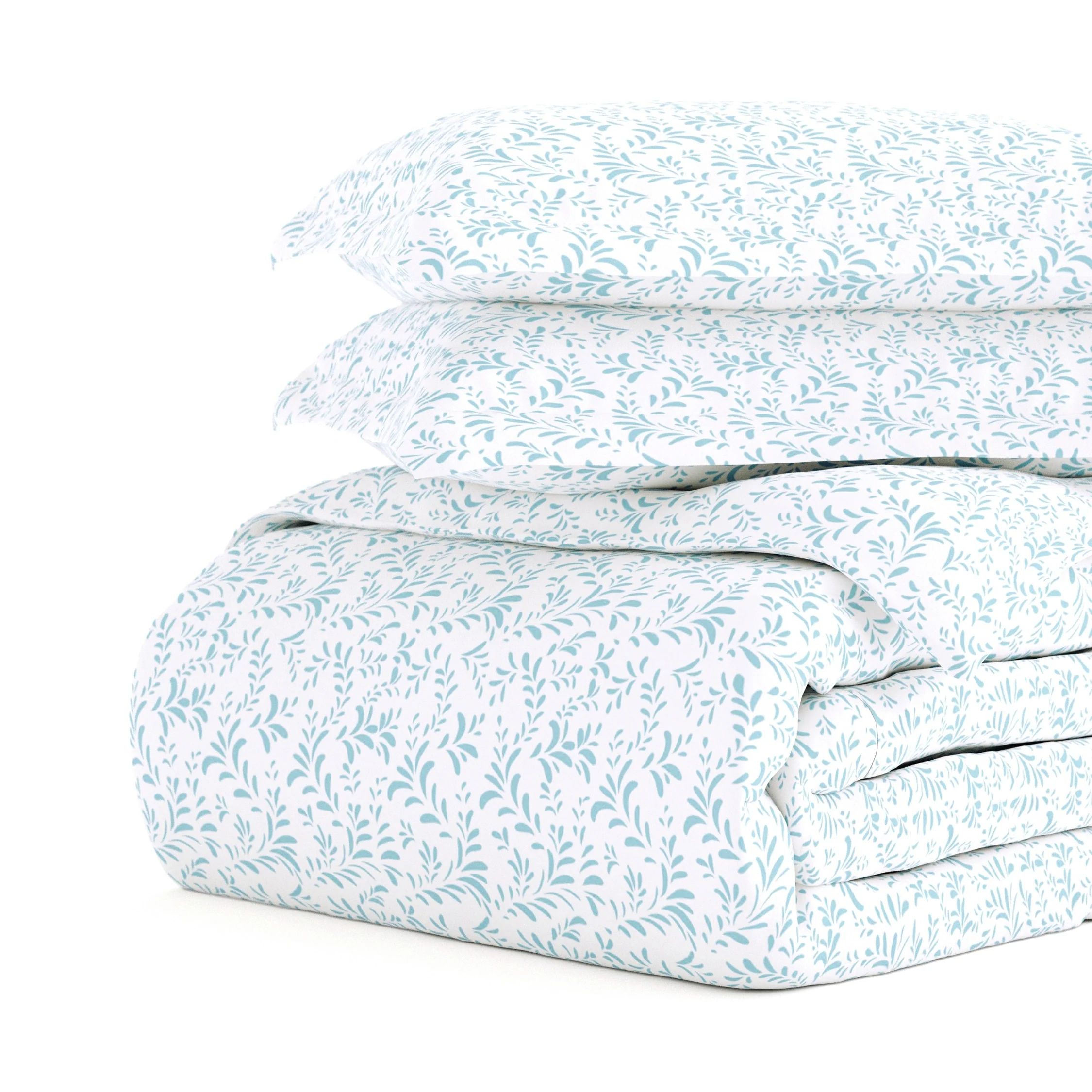 Becky Cameron Burst of Vines 3 Piece Duvet Cover Set