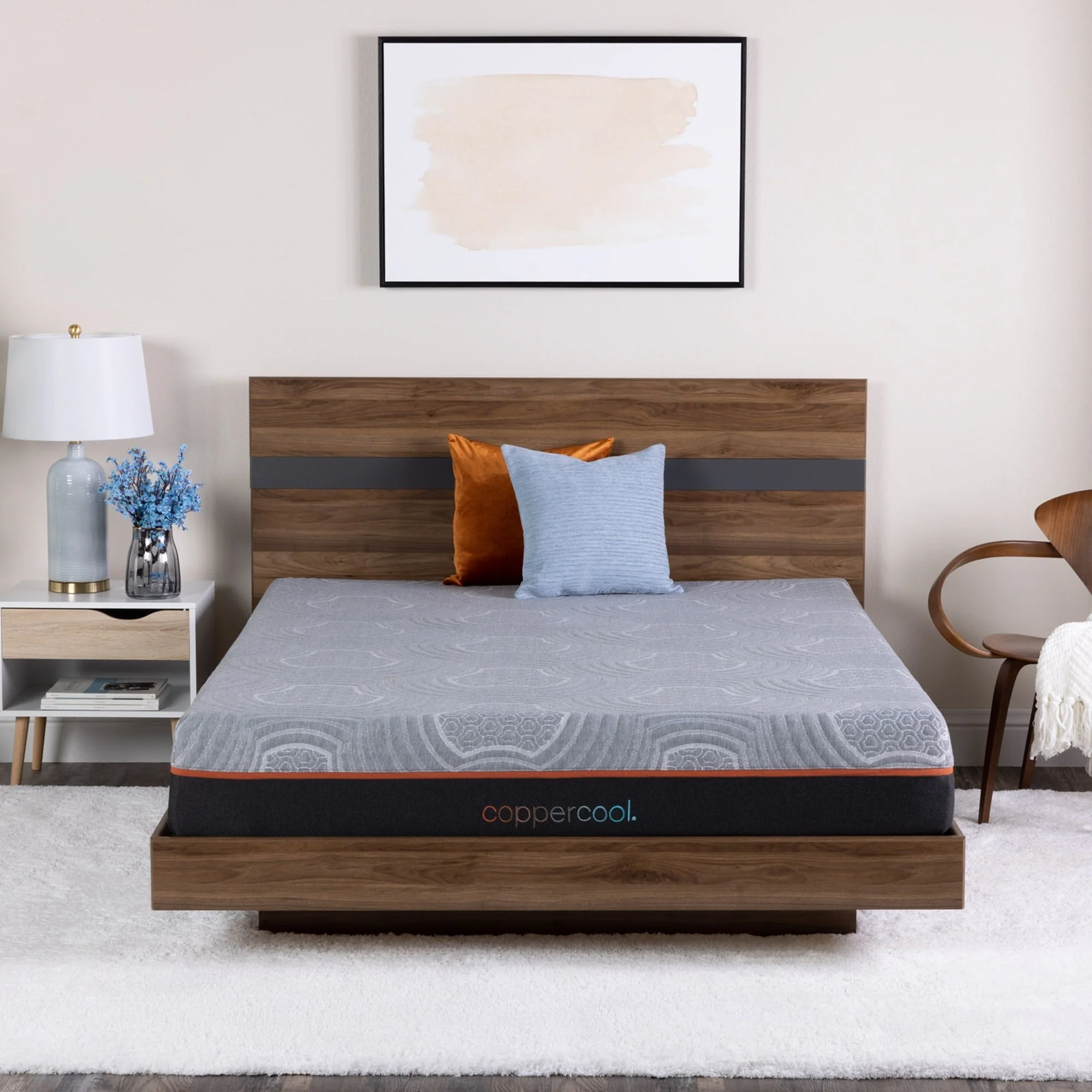 10-inch hybrid mattress with gel bead top