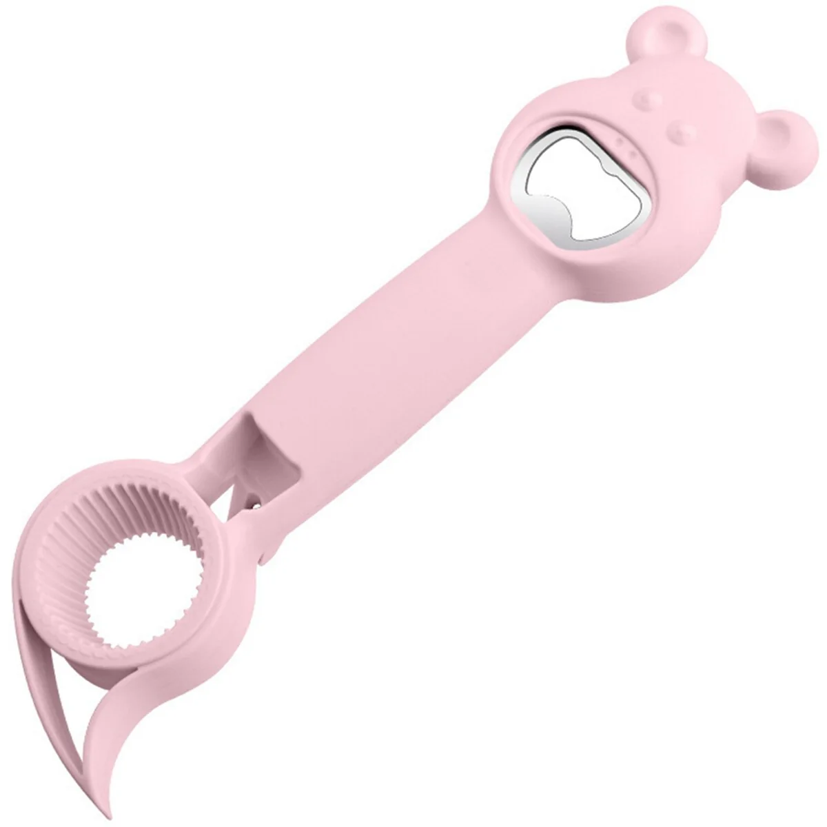 4 in 1 Cute Bear Bottle Opener Jar Openers Soda Can Opener