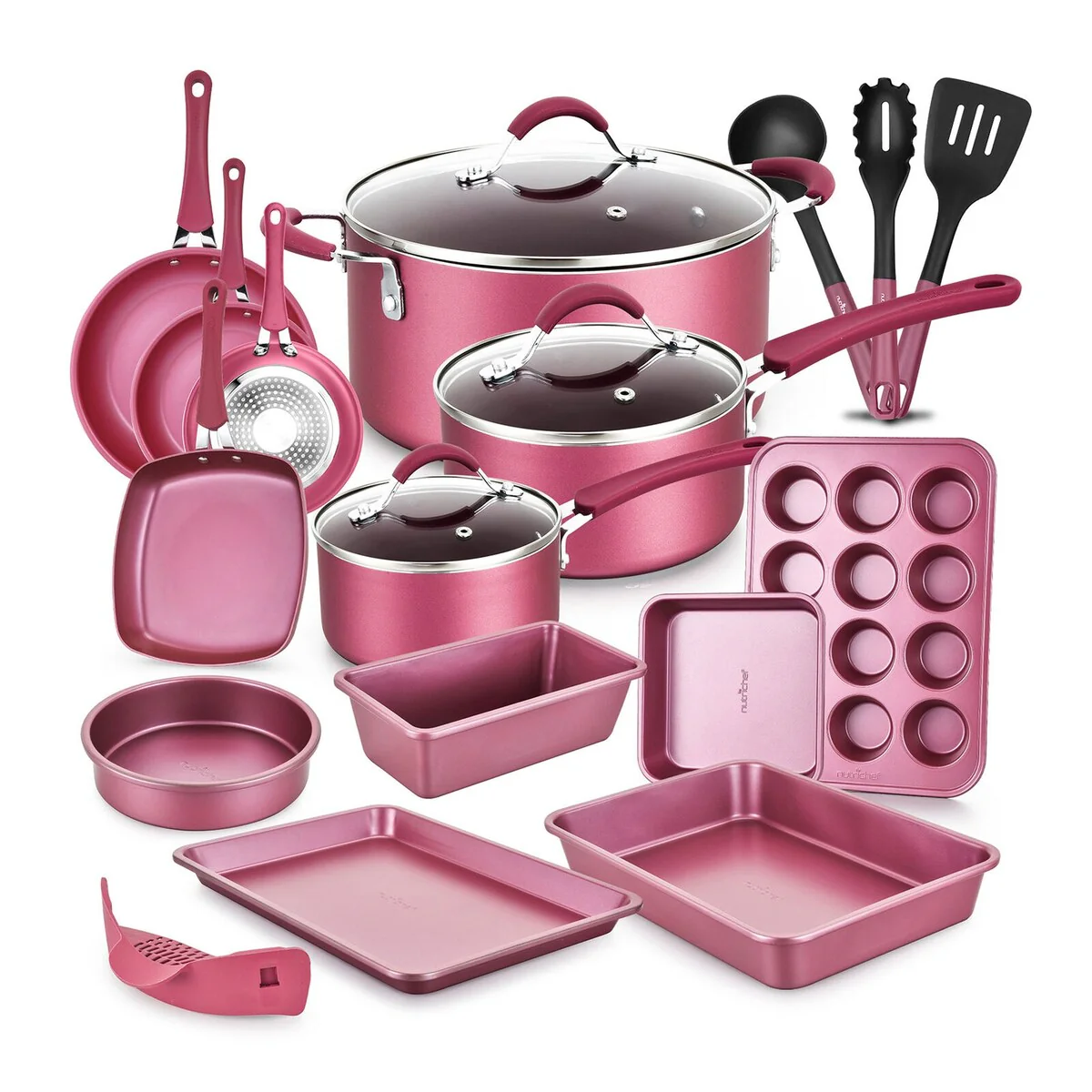 20 Pcs Nonstick Kitchen Cookware Set