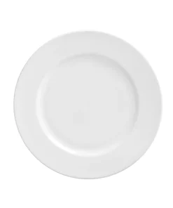 10 Strawberry Street Royal White Luncheon Plate Set of 6