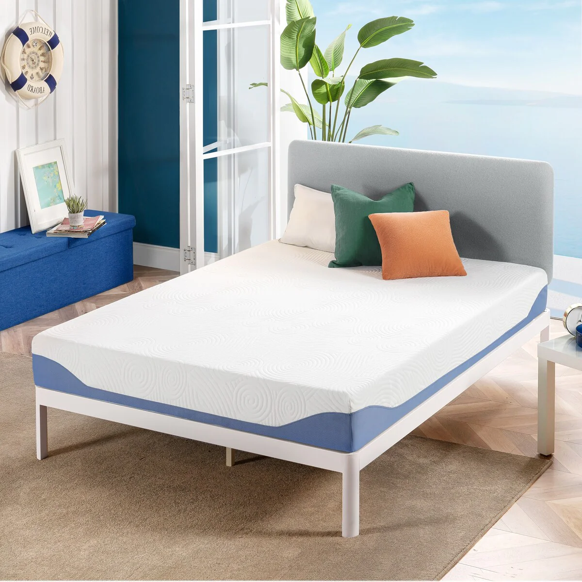 8 inch Gel Memory Foam Mattress with Premium Cover