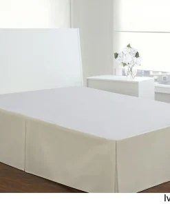 Fresh Ideas Poplin 14-inch Drop Bedskirt