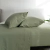 100% French Linen Pillowcase Set by BOKSER HOME