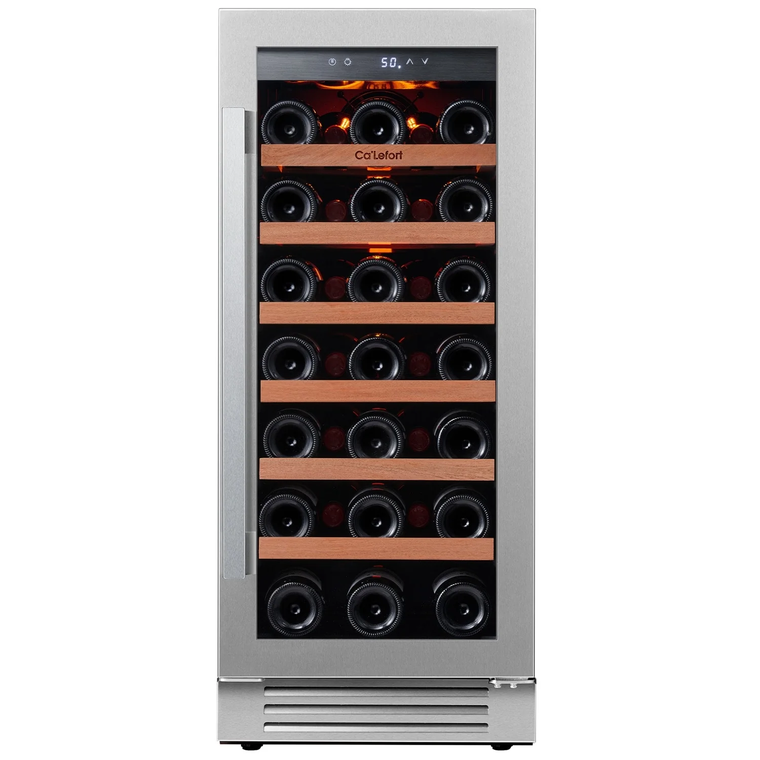 15 Inch 33 Bottle Built-in/Freestanding Wine Cooler