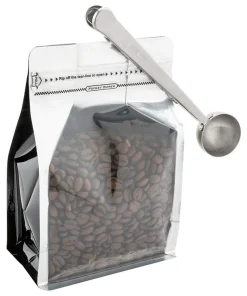 Coffee Scoop Clip Stainless Steel Tablespoon