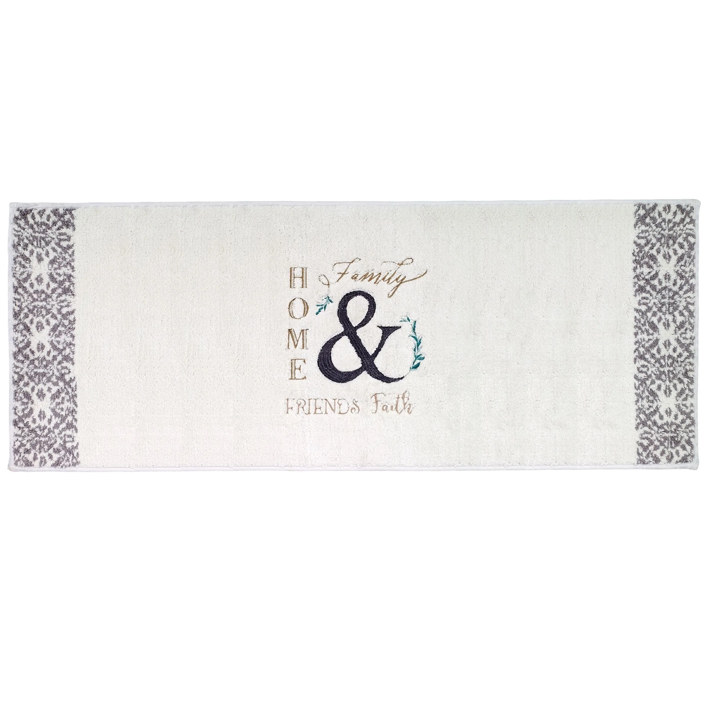 Avanti Linens Modern Farmhouse Double-Vanity Rug