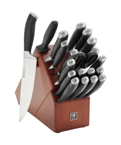 Henckels Elan 21-pc Knife Block Set - Brown