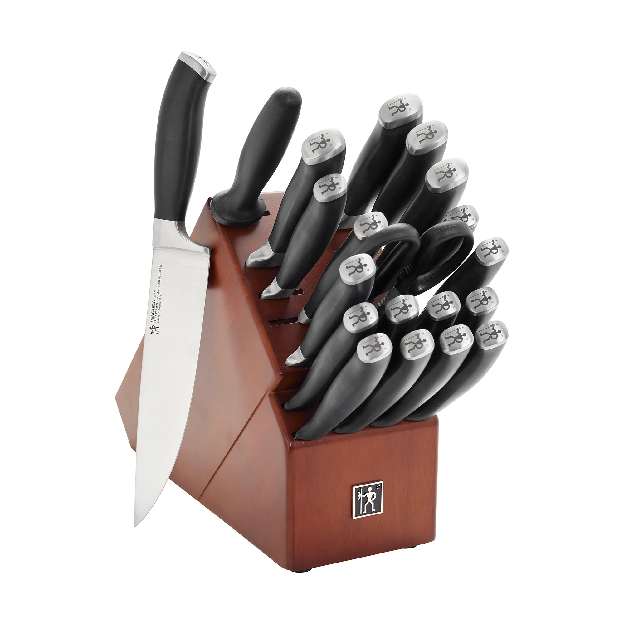 Henckels Elan 21-pc Knife Block Set - Brown