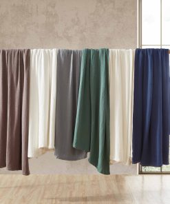 Eddie Bauer Herringbone Cotton Reversible Blanket