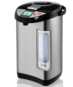 Costway 5-Liter LCD Water Boiler and Warmer Electric Hot Pot Kettle - 9''X12''X16''