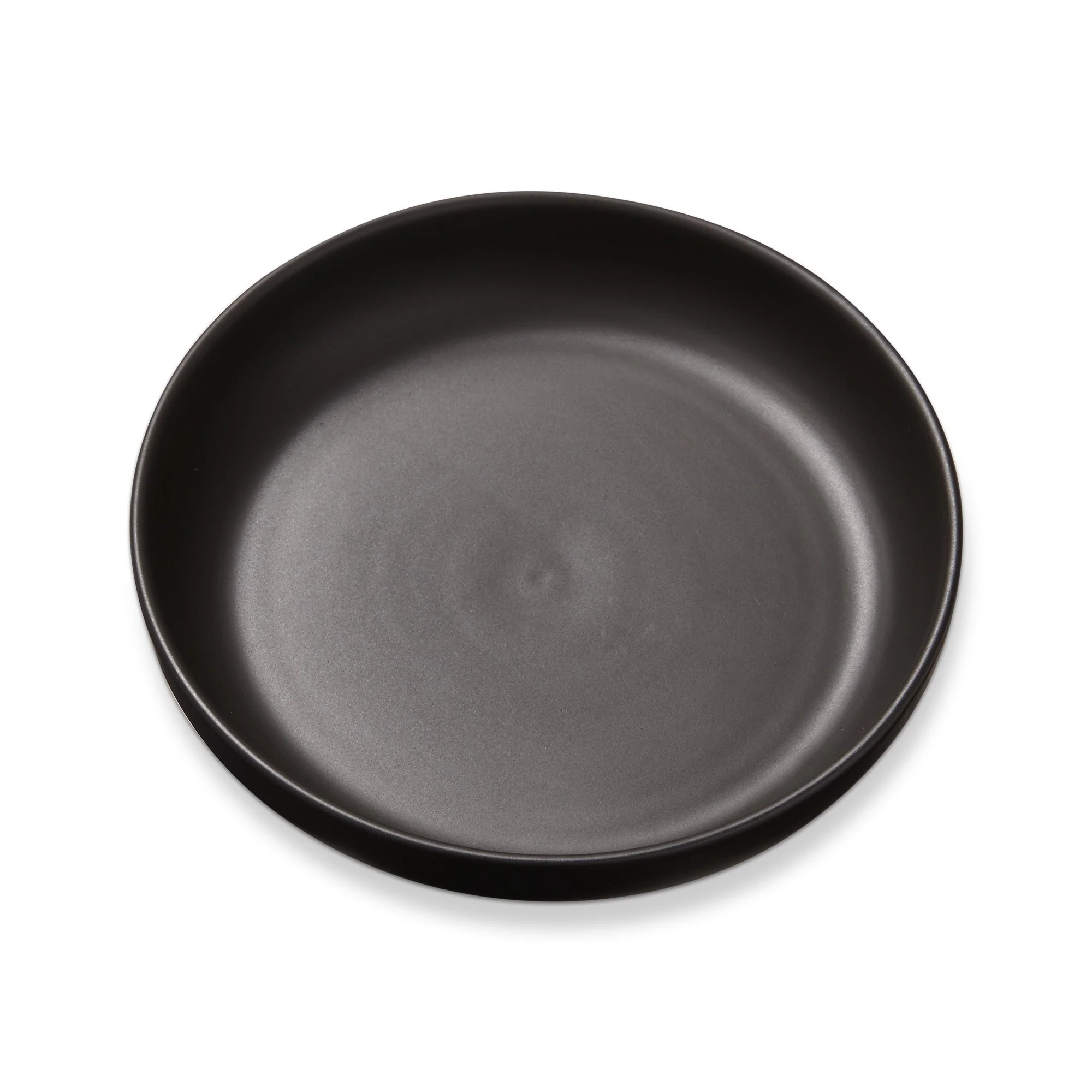 Logan Dinner Serving Bowl Stoneware Dishwasher Safe Black, 9 inch, 41 oz,