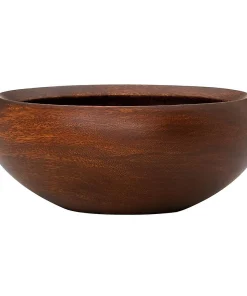 Dansk Wood Classics Individual Salad Bowl - Brown - 6" x 6" x 6.75"