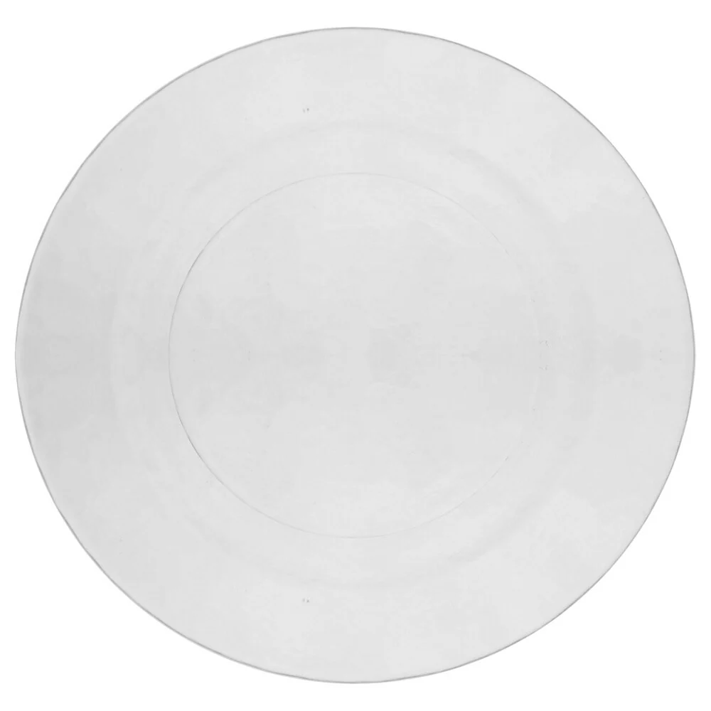 10 Strawberry Street Hammered Glass 10.7-inch Dinner Plate (Set of 6)