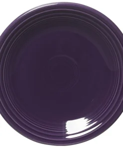 Fiesta Collectibles Dinnerware Dinner Plate Plum 10-12 inches - Purple - 9.8 x 9.5 x 1.5