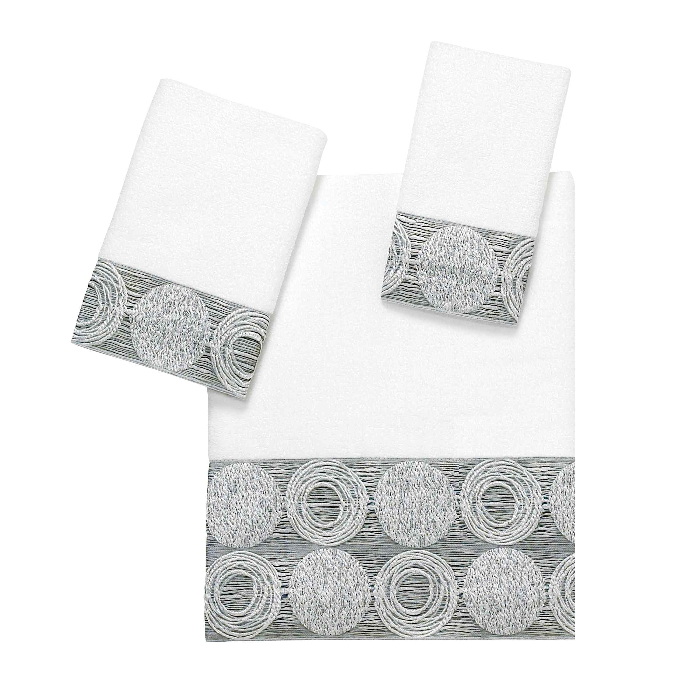 Avanti Linens Galaxy 3-Piece Towel Set - Towel 3pc Set - B/H/FT