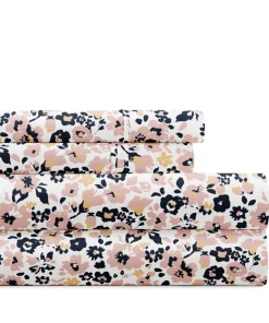 Delicate Blossoms Patterned Ultra-Soft Bed Sheet Sets