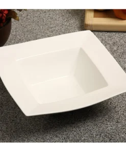 10 Strawberry Street Whittier 12-inch Square Rim Bowl (Set of 2)