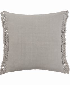 26" x 26" Lavato Oyster Cotton Euro Sham - Machine Washable