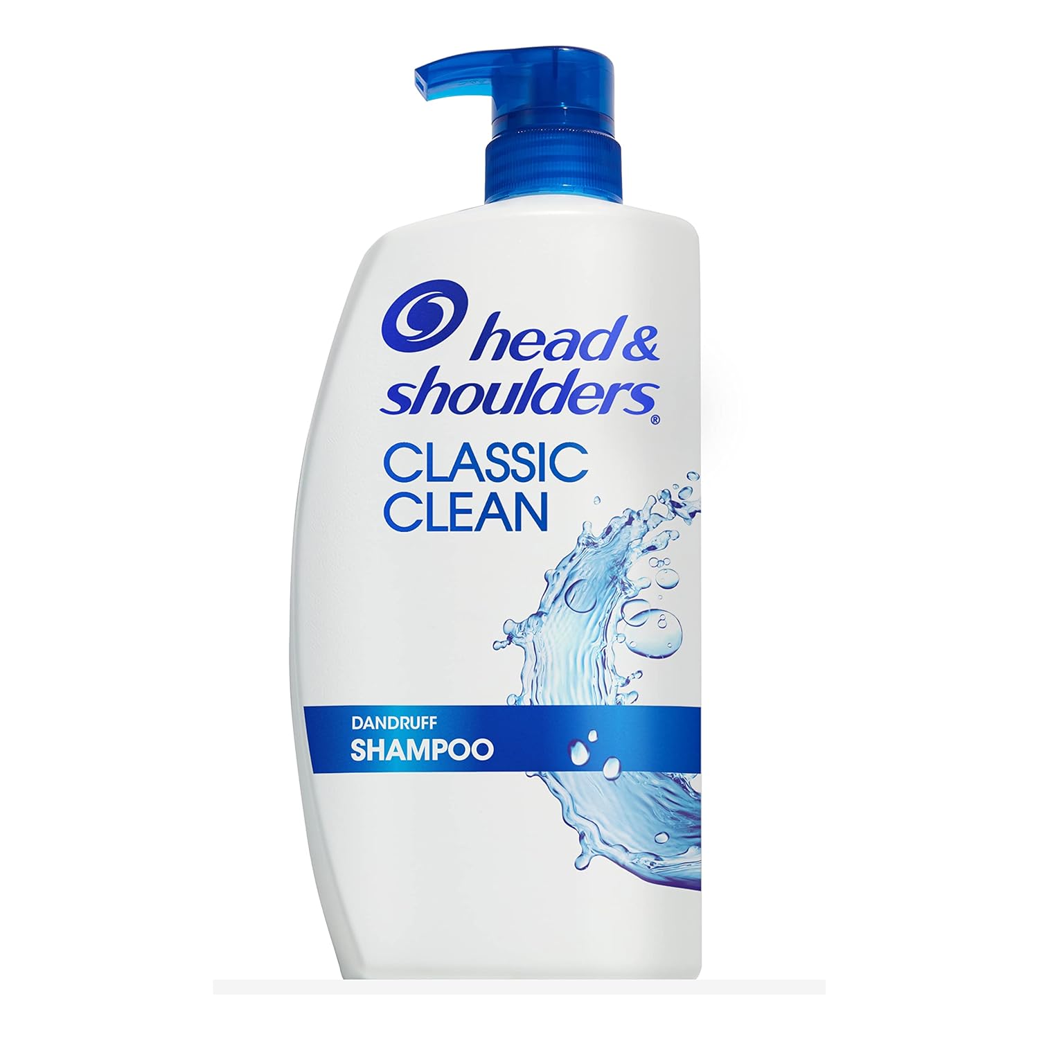 Head & Shoulders Classic Clean Dandruff Shampoo Twin Pack, Anti-Dandruff Daily Use, Paraben-Free, Color-Safe, 32.1 Fl Oz Each (Set of 2)
