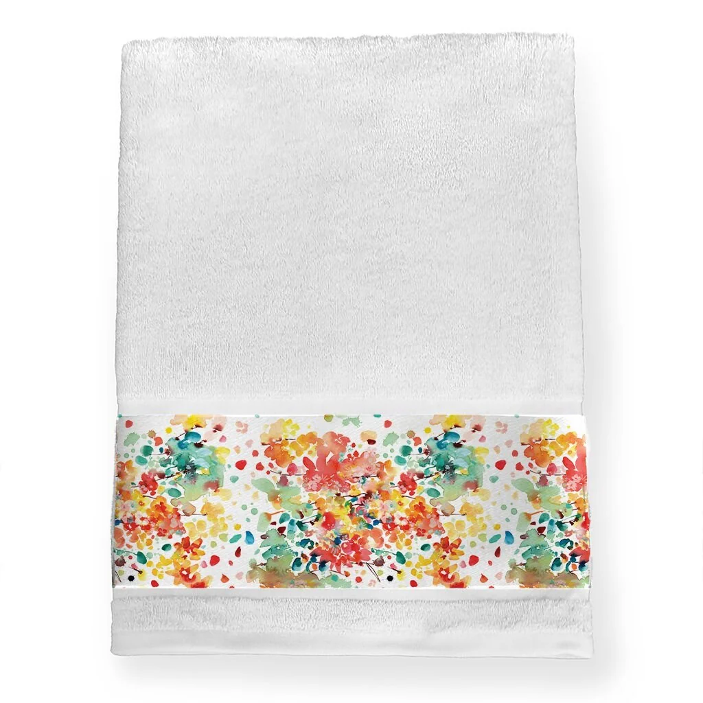 Laural Home Thrive Cotton Bath Towel - 27x51