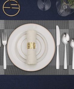 72 Piece Silverware Set with 8 Steak Knives Stainless Steel Flatware Set Mirror Finish Dishwasher Safe