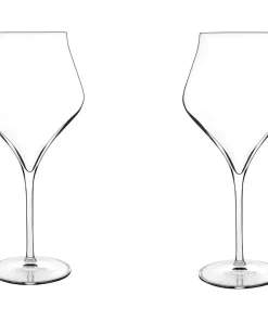 Luigi Bormioli Supremo Burgundy Red Wine Glasses Set of 2 - 22 Oz
