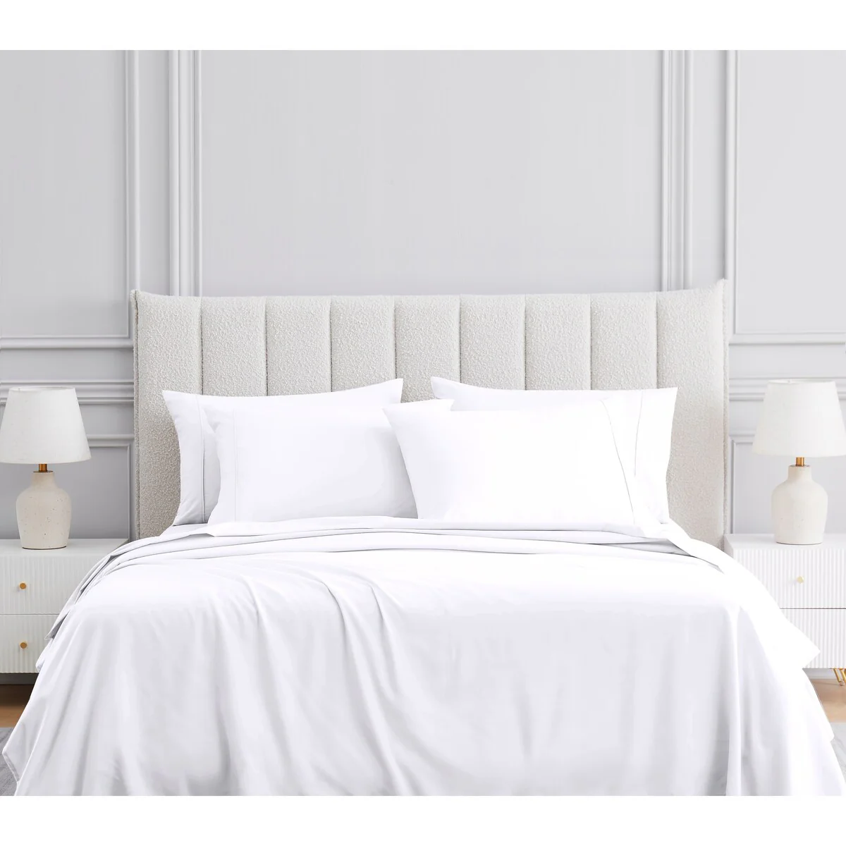 Bethany Solid Organic Cotton Sheet Set
