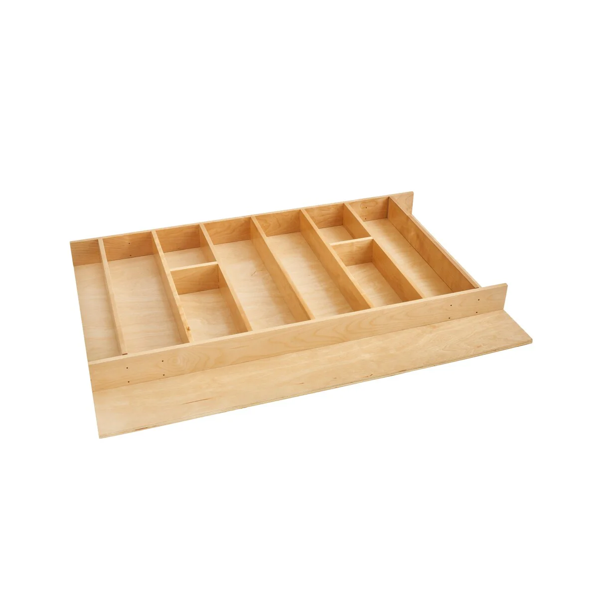 33 in Tall Wood Utility Tray Insert - 33.13"W x 22"D x 2.88"H
