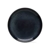 Loft Speckled Reactive Glaze Stoneware Dinnerware Plate 11.25 inch Midnight Blue Dishwasher Safe