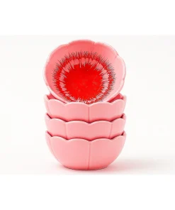 10 Strawberry Street Flower Bowls, Pink, Set of 4 - 1 cup