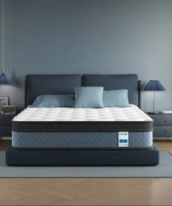 8 in. Medium Firm Gel-infused Memory Foam Hybrid Mattress Cooling and Breathable with CertiPUR-US, SGS and OEKO-TEX