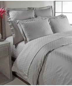Diamond Jacquard 300 Thread Count 100-percent Combed Cotton Duvet Set