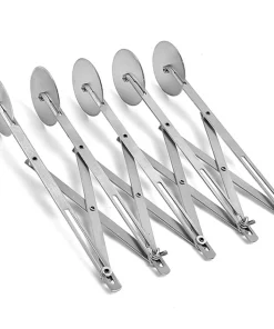 Double cutter Adjustable Pizza Wheel Pastry Cutter Slicer