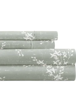 Delicate Details Patterned Ultra-Soft Bed Sheet Sets