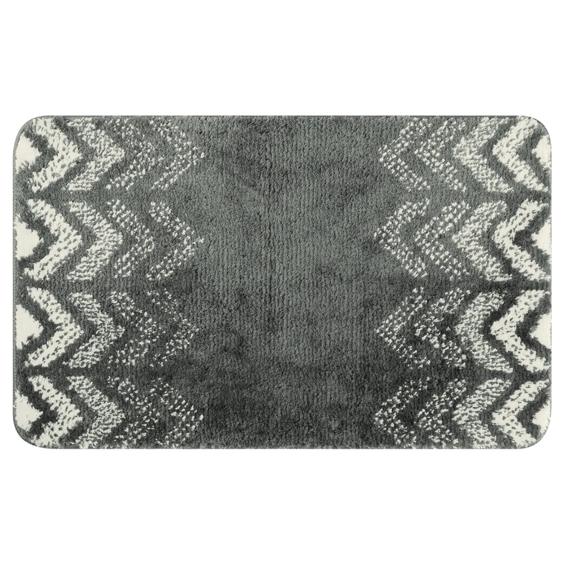 Absorbent Bath Mat Rug, Geometric Patterns Bathroom Mat, Non-Slip Carpet for Kitchen, Shower, Sink