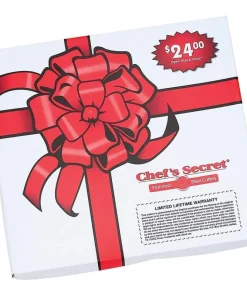 Chef's Secret® 8pc 8-1/2" Steak Knife Set - Silver