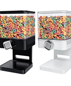 ColourTreeUSA 3.5L Single or Double Square Commercial Dry Food Dispenser