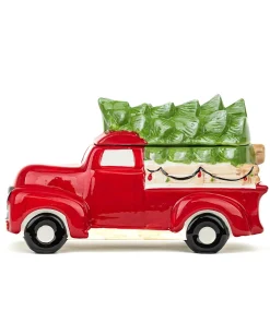 10 Strawberry Street Vintage Vehicle Christmas Canister