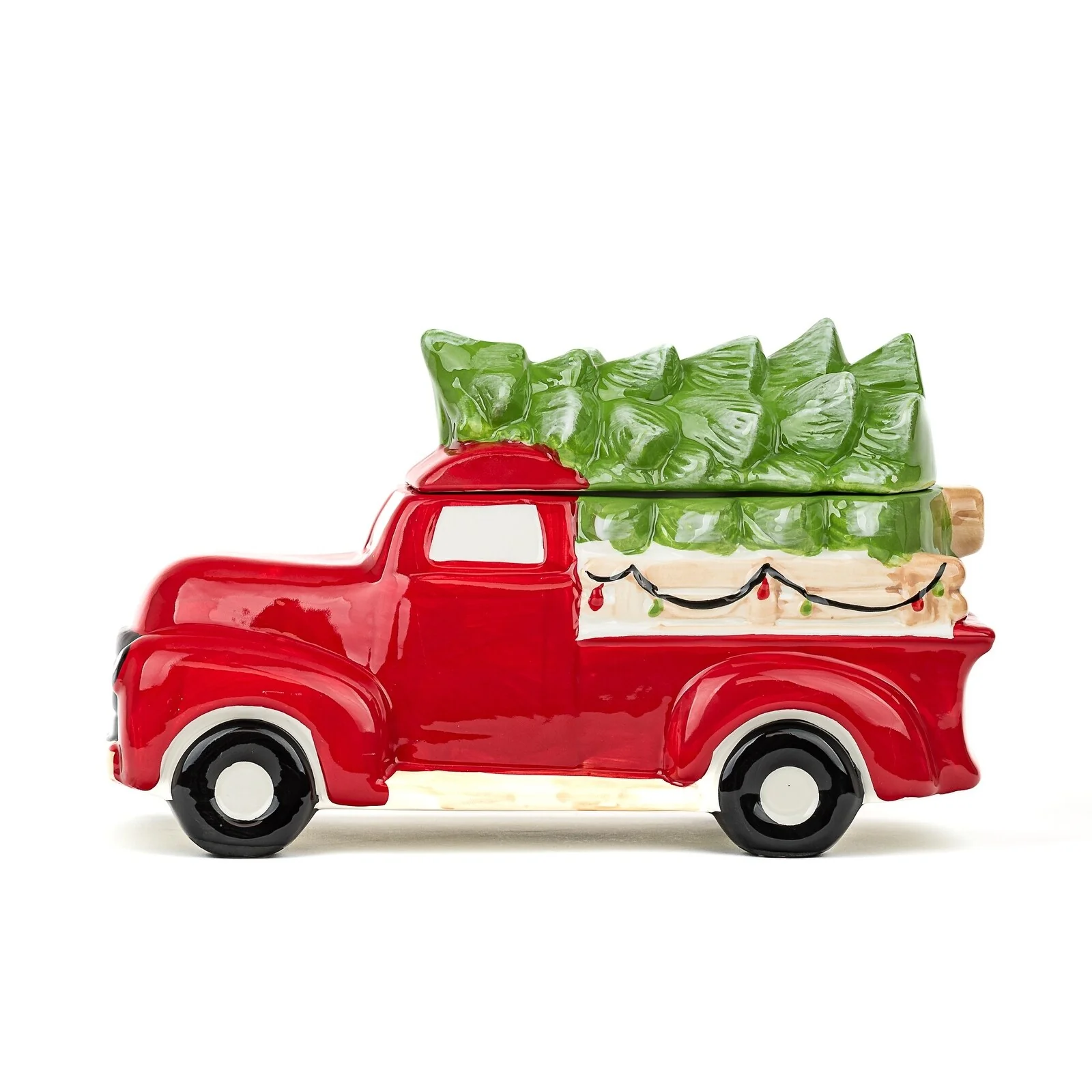 10 Strawberry Street Vintage Vehicle Christmas Canister