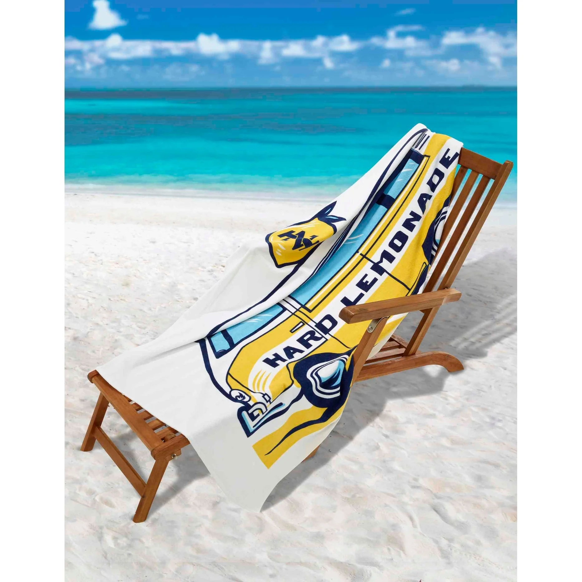 Izod Lemonade Truck Beach Towel - Beach Towel