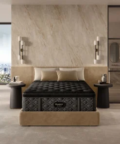 Beautyrest Black Series Three 16.75" Plush Pillow Top Mattress Set