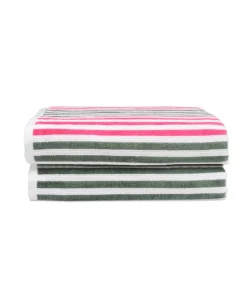 Dan River 2-4 Pack Cabana Stripe Beach Towel Set