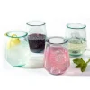Euro Ceramica Essential Bara 4 Piece Recycled Glass Tumbler Set - Made in Spain