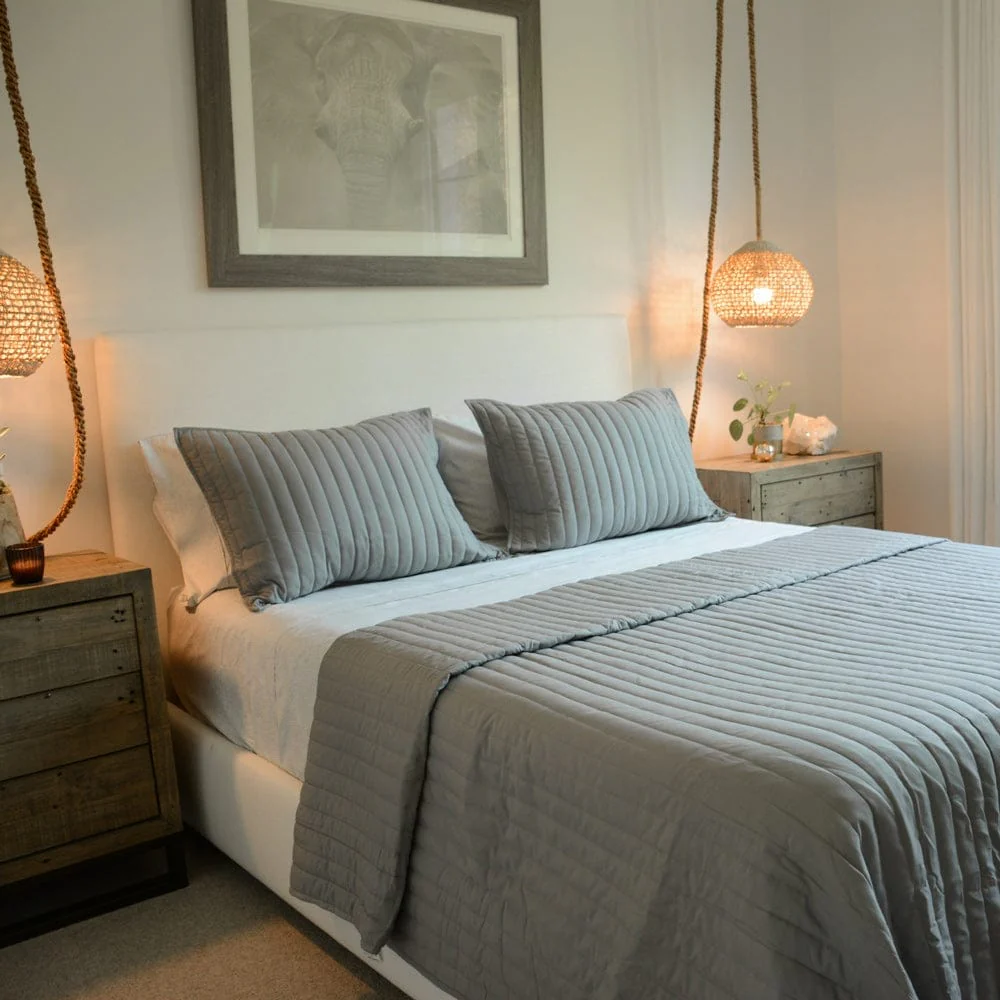 Jennifer Adams Essentials Vertical Stripes Quilted Sham